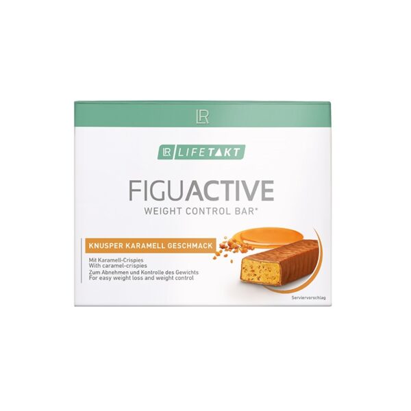 Caixa de 6 Barrinhas Caramelo Crocante Figuactiv
